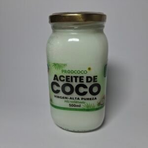 Aceite de coco virgen alta pureza *500g