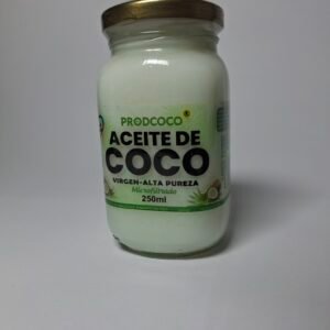 Aceite de coco virgen alta pureza *250ml